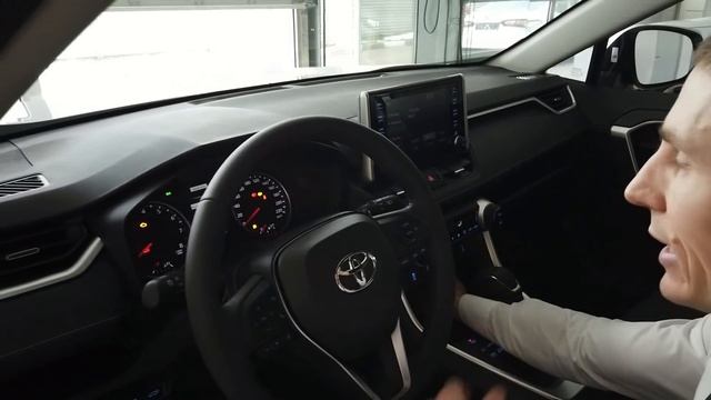 Все кнопки управления Toyota RAV4 2.0 CVT 4WD Комфорт 2020г. Инструктаж в салоне. Мнение владельца