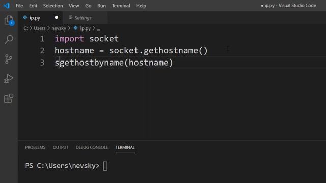 How to get IP address in Python смотреть онлайн