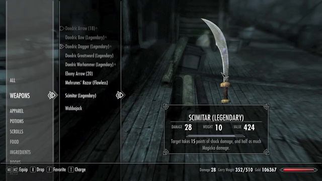 Skyrim: How to get a Hammerfell Curved Sword (Scimitar) смотреть онлайн