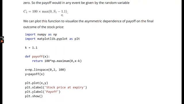 Python Black-Scholes Model and the Basics of Option Pricing смотреть онлайн