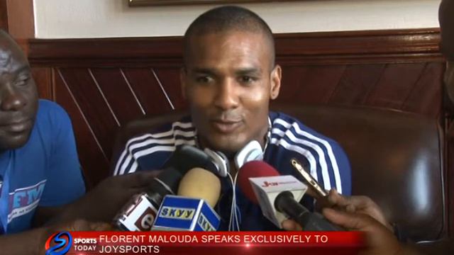 FLORENT MALOUDA SPEAKS TO KWAME DWOMOH смотреть онлайн