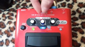 BOSS VE2 Vocal Harmonist любительский обзор и тест вокального процессора в режимах гармонизации