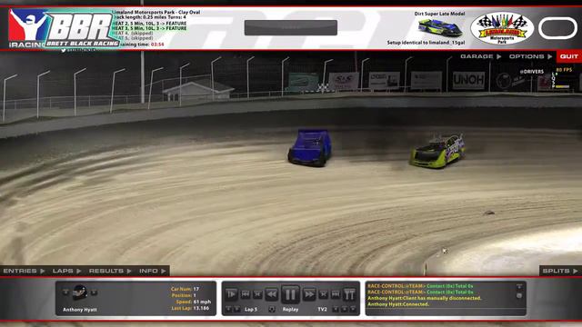 CORT Extreme Dirt Series: Limaland 50 laps смотреть онлайн
