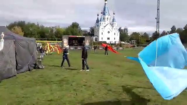 Фестиваль воздушных змеев. Самара день города 11 сентября 2016. смотреть онлайн