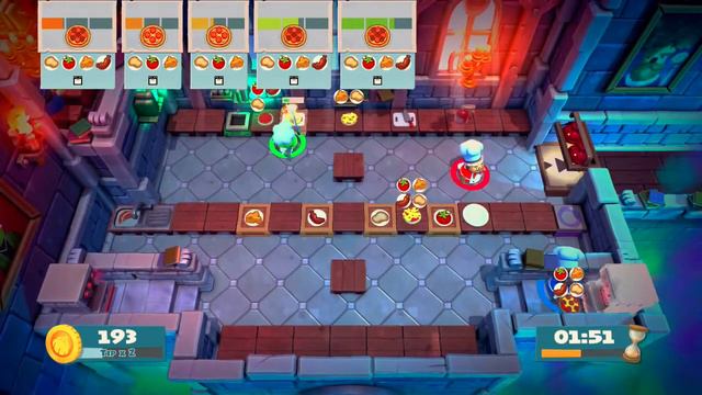 OVERCOOKED PS4 смотреть онлайн