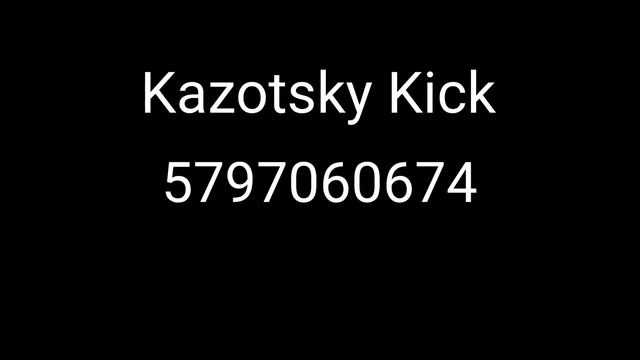 Kazotsky Kick roblox id code (tf2) смотреть онлайн
