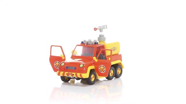 Fireman Sam 9257656 - Пожарный Сэм-Машина с функцией звука и воды. Play Set: Venus Cars смотреть онлайн