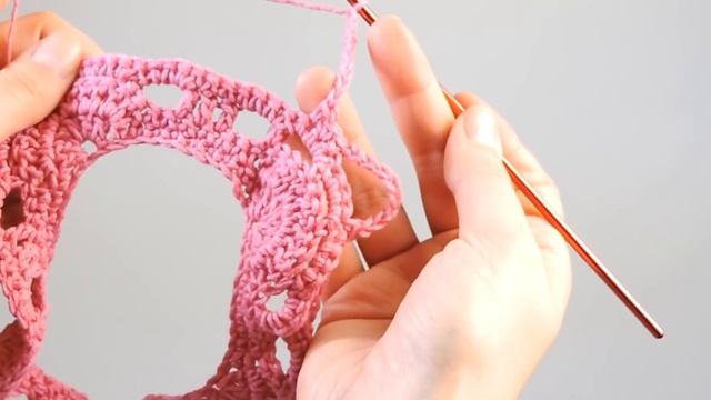 Как связать воротничок-колье крючком | ANNETORIUM knits смотреть онлайн