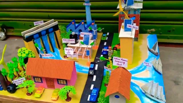School Project - Model of Future City | Smart City Model смотреть онлайн