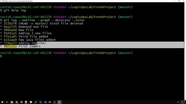 Git Crash Course | How to Check Logs or Commit History | How to Remove or Delete Files in Git | 10 смотреть онлайн