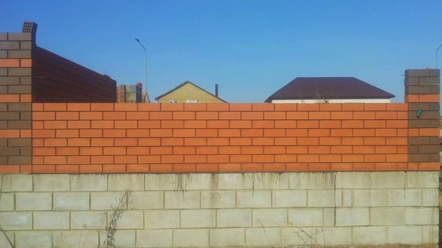 Кладка облицовочного кирпича. смотреть онлайн