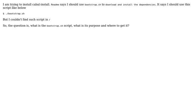 Ubuntu: What is the bootstrap.sh script? смотреть онлайн
