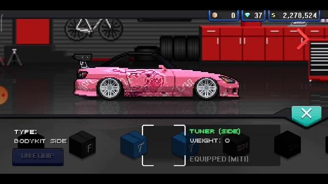 CORRIDA-Honda S2000 dos Velozes e Furiosos,carro da Suki, tutorial de Pixel Car Racing смотреть онлайн
