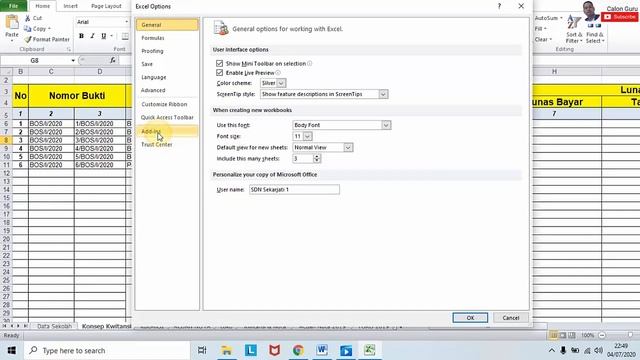 Cara Mengatasi Error #Value Rumus Terbilang Pada Ms Excel dengan Mengaktifkan Add-Ins | Calon Guru смотреть онлайн
