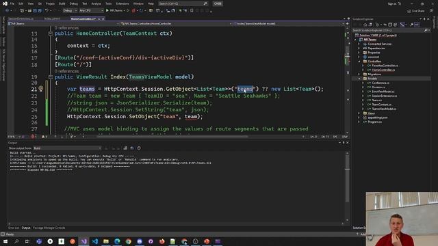 How to work with Session Variables in ASP.NET Core MVC смотреть онлайн