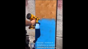 Обзор. Аккумуляторный краскопульт.