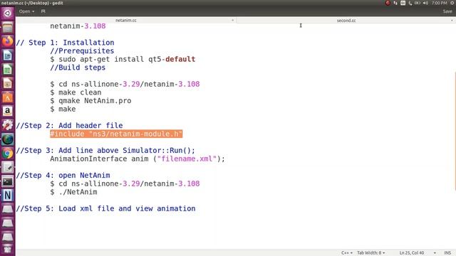 Network Animation using NetAnim in NS3 #Technosilent смотреть онлайн