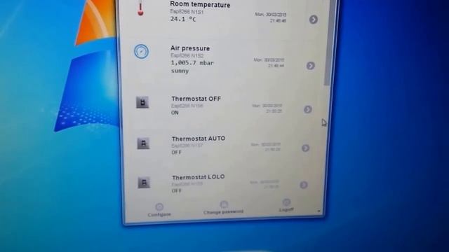 ESP8266 WiFi touch screen thermostat смотреть онлайн
