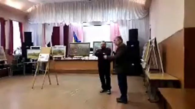 Цікава історія Димера козацької доби від краєзнавця Алєксєєнка на виставці картин Серебрякова. смотреть онлайн