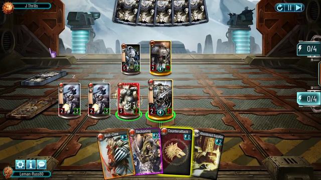 Leman-Russ80 VS J Thrills (previous top 50 ranked player) Horus Heresy Legions смотреть онлайн