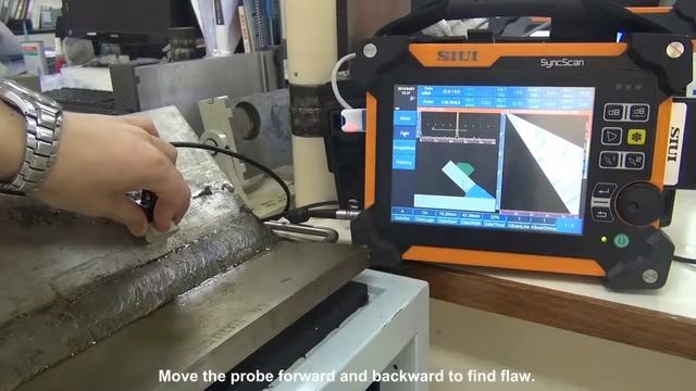 SIUI Phased Array Flaw Detector SyncScan Angle Weld Solution смотреть онлайн