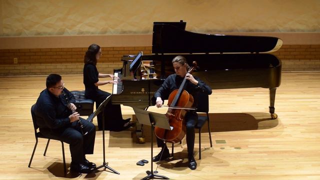Johannes Brahms Clarinet Trio, Op. 114 (for Clarinet, Cello, and Piano) смотреть онлайн