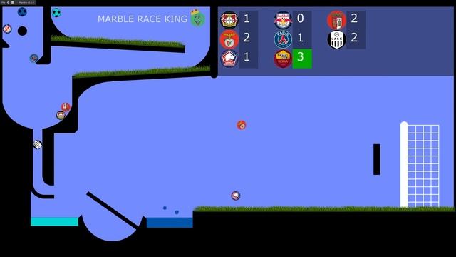 Champions League Extra 64 Clubs Beat The Keeper Marble Race Ep 3 / Marble Race King