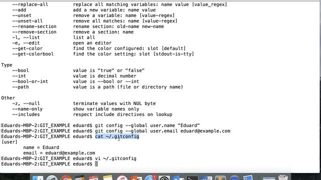 Learning GIT Masterclass - Lesson 3 - Configuring your GIT Identity - Setting your username & email смотреть онлайн