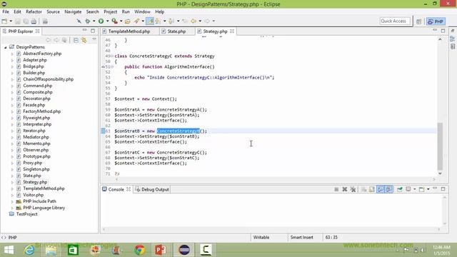 Strategy Design Pattern In PHP смотреть онлайн
