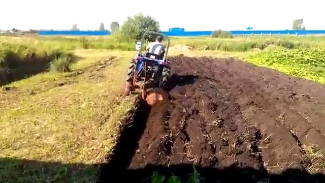 Вспашка целины плугом пн 1-35 смотреть онлайн