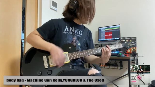 body bag - Machine Gun Kelly,YUNGBLUD & The Used (cover) смотреть онлайн