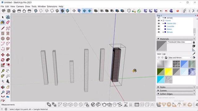 "MAJ Column" V1.0.5. Sketchup Plugin to Create Columns. смотреть онлайн
