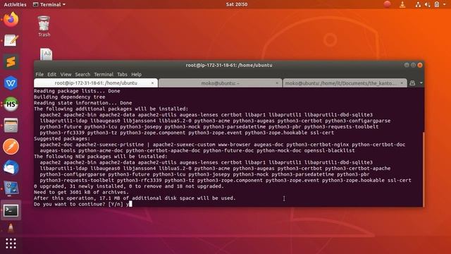 How to solve - Package 'python-certbot-apache' has no installation candidate on Ubuntu 20.04 смотреть онлайн