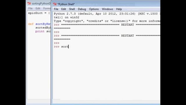 How to Sort a Python Dictionary By Value or Key! смотреть онлайн