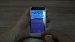 Samsung Galaxy J1 (2016) Gold incoming call