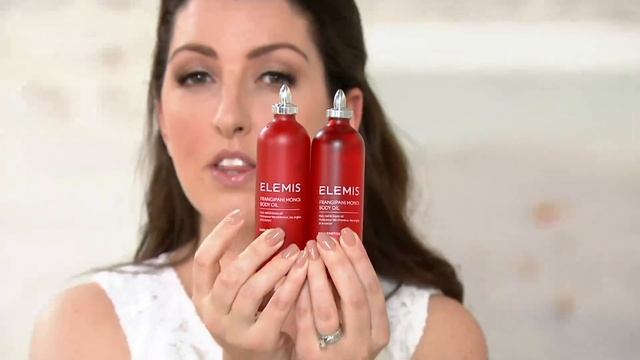 ELEMIS Frangipani Monoi Shower Cream And Body Oil Set On QVC