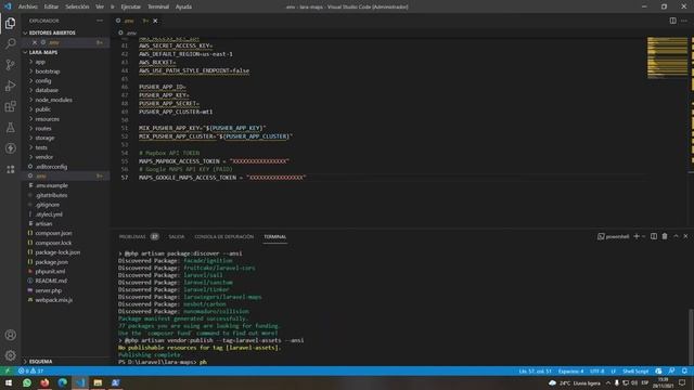 Agregar Leaflet / Google Maps en Laravel Simple смотреть онлайн