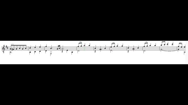 Старинный менуэт для гитары смотреть онлайн