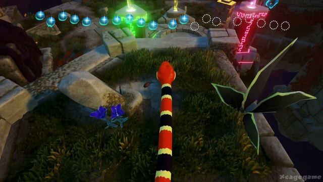 Snake Pass Gameplay Walkthrough Part 3 - World 3 смотреть онлайн
