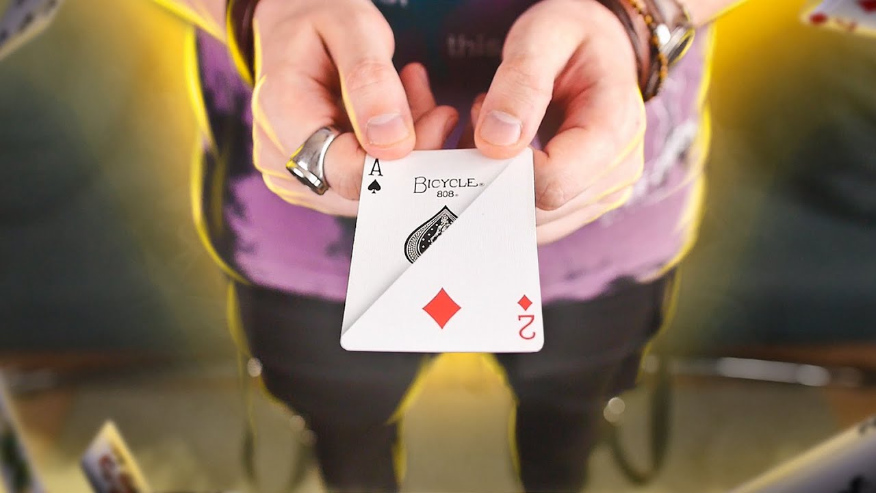 КАРТА МЕНЯЕТСЯ ПРЯМО В РУКАХ ЗРИТЕЛЯ !!! ОБУЧЕНИЕ ФОКУСАМ С КАРТАМИ смотреть онлайн