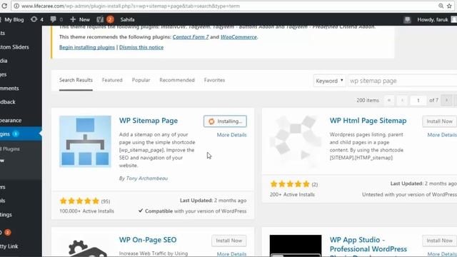 How To Create A Sitemap Page In Wordpress | Wordpress Bangla Video Tutorial смотреть онлайн
