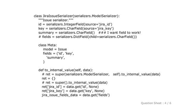 Django : Django Rest Framework: Serialize data from nested json fields to plain object смотреть онлайн