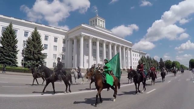 21 мая день памяти павших за свободу Черкесии! Нальчик- 21.05.2016. смотреть онлайн