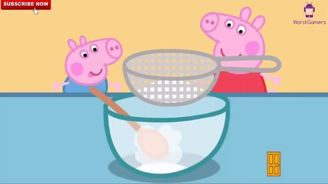 Peppa Pig's Party Time IOS Game Walkthrough Review - Let's Make, Bake And Decorate A Cake With Pepp