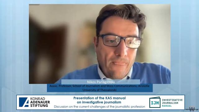 Presentation Of The KAS Manual  On Investigative Journalism