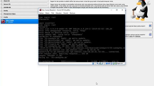 Instalasi Slax-Candy 2.4a смотреть онлайн
