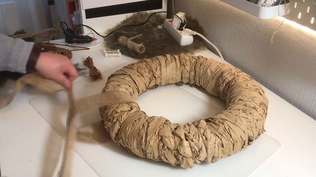 DIY: coolen Türkranz, Weihnachtsdeko modern im skandinavischen Stil, ( How to) / Deko Jana смотреть онлайн