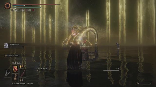 Elden Ring Frenzied Flame Ending with Blasphemous Blade, Black Blade and Black Knife Tiche Journey смотреть онлайн