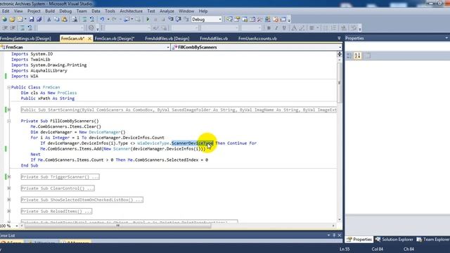 الدرس السابع والثلاثون: شرح كيفيه استخدام مكتبه (interop.wia.dll) للتعامل مع الماسحات الضوئيه смотреть онлайн