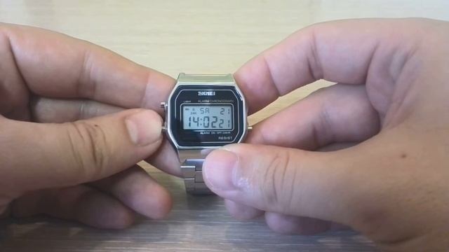 Водонепроницаемые часы Skmei 1123 c сайта AliExpress. смотреть онлайн